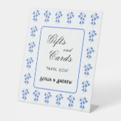 Bluebells Wedding Gifts And Cards Sockelschild (Vorderseite)