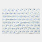 Bluebells Weißes Küchentuch (Horizontal)