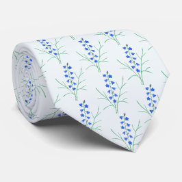 Bluebells White Neck Tie Krawatte