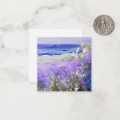 Bluebells Zeit vier Mitteilungskarte (Vorderseite/Rückseite Beispiel)