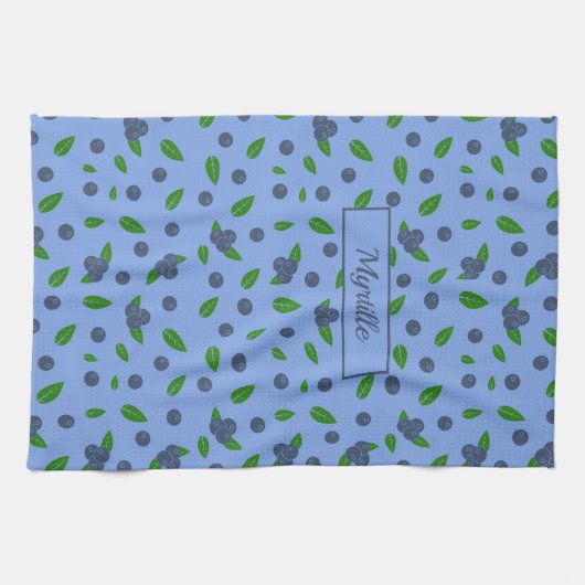 Bluebermuster Küchentücher (Horizontal)