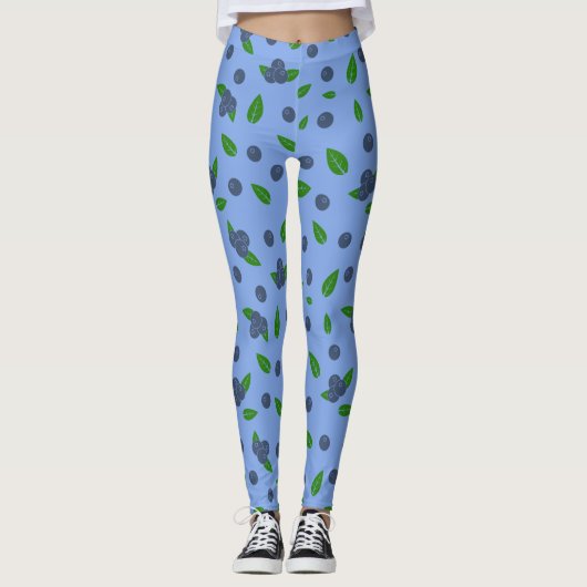 Bluebermuster Leggings Pant (Vorderseite)