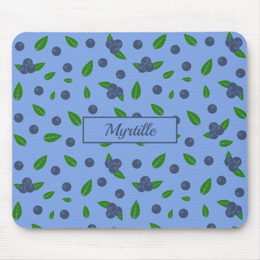 Bluebermuster Mouse Pad Mousepad (Vorne)