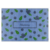 Bluebermuster-Schnittplatine Schneidebrett (Vorderseite)