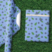 Bluebermuster Wrapping Paper Geschenkpapier