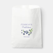 Blueberries Blueberry Frucht Brautparty Party Geschenktütchen (Vorderseite)