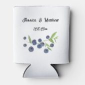 Blueberries Blueberry Fruchtwasser Hochzeiten Dosenkühler (Vorderseite)