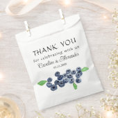 Blueberries Blueberry Fruit Summer Wedding Geschenktütchen (Ausgeschnitten)