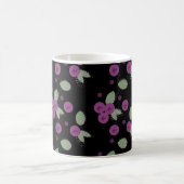 Blueberries Confetti Frucht und Punkte Kaffeetasse (Mittel)