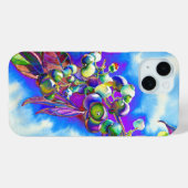 Blueberries elegantes Aquarellbild Case-Mate iPhone Hülle (Rückseite (Horizontal))