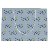 Blueberries Geburtstagsparty Blueberobst Sommer Große Geschenktüte (Rückseite)