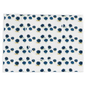 Blueberries Geburtstagsparty Blueberobst Sommer Große Geschenktüte (Rückseite)