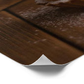 Blueberries Kitchen Art Poster (Ecke)