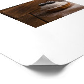 Blueberries Kitchen Art Poster (Ecke)