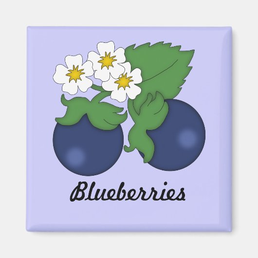 Blueberries Magnet (Vorne)