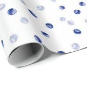 Blueberries Muster Geschenkpapier (Rolleneckpunkt)