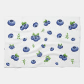 Blueberries Muster Geschirrtuch (Horizontal)