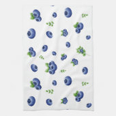 Blueberries Muster Geschirrtuch (Vertikal)
