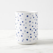 Blueberries Muster Kaffeetasse (Mittel)