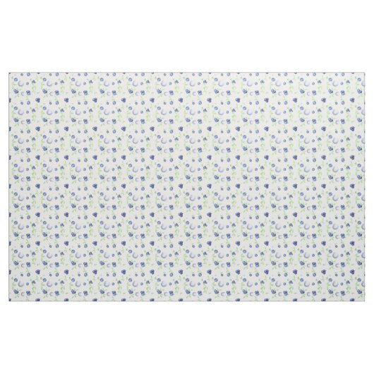 Blueberries Muster Stoff (Yard (91,4 cm))