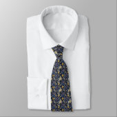 Blueberries Neck Tie Krawatte (Gebunden)