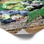 Blueberries Poster Print (Ecke)