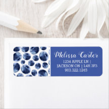 Blueberries Print Frucht Muster