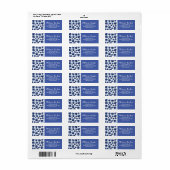 Blueberries Print Frucht Muster (Vorne)