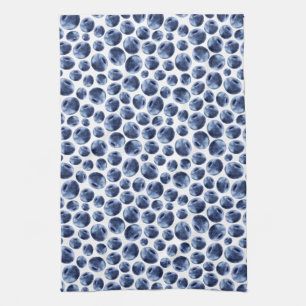 Blueberries Print Frucht Muster Geschirrtuch