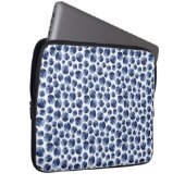 Blueberries Print Frucht Muster Laptopschutzhülle (Vorne Rechts)