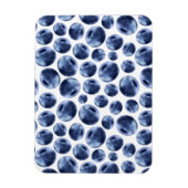 Blueberries Print Frucht Muster Magnet (Vertikal)