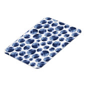 Blueberries Print Frucht Muster Magnet (Linke Seite)