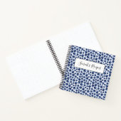 Blueberries Print Frucht Muster Notizblock (Innenseite)