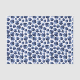 Blueberries Print Frucht Muster Seidenpapier