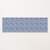 Blueberries Print Frucht Muster Yogamatte (Vorderseite (Horizontal))