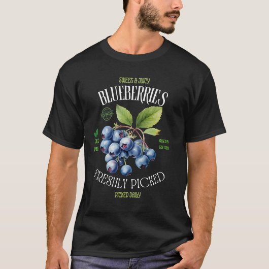 Blueberries T-Shirt (Vorderseite)