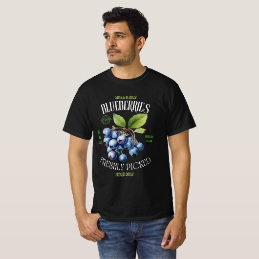 Blueberries T-Shirt (Vorne ganz)