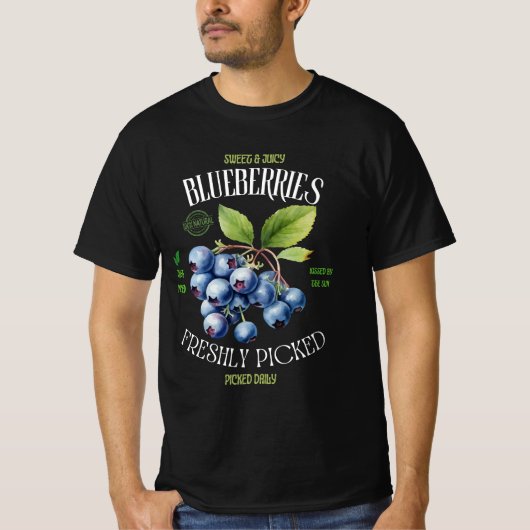 Blueberries T-Shirt (Vorderseite)