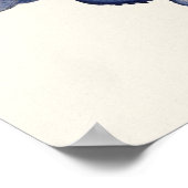 Blueberries (Vaccinium Corymbosum) Fruchtmalerei Poster (Ecke)