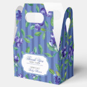 Blueberries Vielen Dank Berry Much Baby Dusche Geschenkschachtel (Geöffnet)
