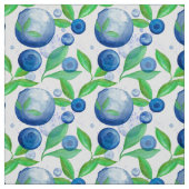 Blueberries Watercolor Pattern Küche Stoff (Muster)
