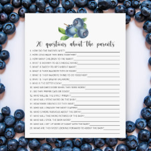 Blueberry - 20 Fragen zum Elternspiel