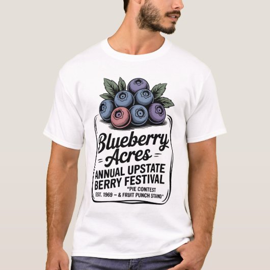 Blueberry Acres T-Shirt (Vorderseite)