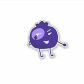 Blueberry-Aufkleber! Aufkleber (Vorderseite)