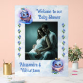 Blueberry Baby Boy Dusche Begrüßung Acrylzeichen Acrylschild (Hochzeit)