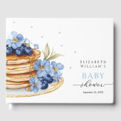 Blueberry Baby Brunch Guest Book Gästebuch (Vorderseite)