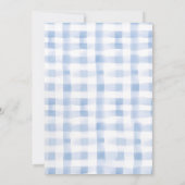 Blueberry Baby Brunch Kinderdusche Einladung Edita (Rückseite)