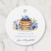 Blueberry Baby Brunch Vielen Dank Geschenkanhänger (Vorderseite)