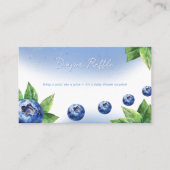 Blueberry Baby Duschdusche Windelwanne Umschließka Visitenkarte (Vorderseite)