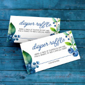 Blueberry Baby Duwer Diaper Raffle Begleitkarte